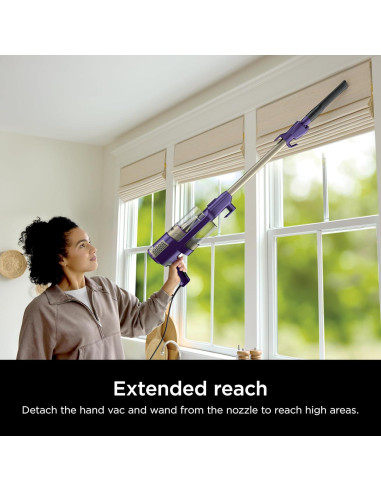 Aspiradora de Varilla Shark HZ4002 con Cepillo Autolimpiante