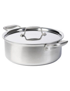 Olla de Cocción Lenta All-Clad D7, 6 Litros, Acero Inoxidable