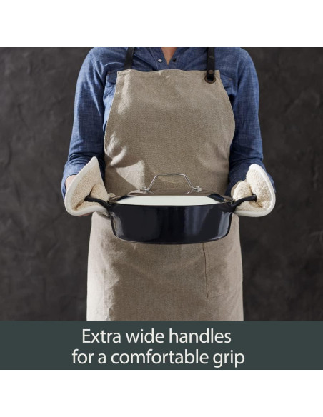 Sartén Cuadrada de Hierro Fundido All-Clad 28 cm con Trivet