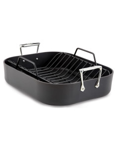 Asador All-Clad HA1 Antiadherente 33x41 cm Negro