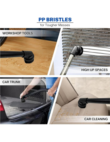 Juego de 2 Cepillos de Aspiradora GHAMADE 35mm para Shark y Miele