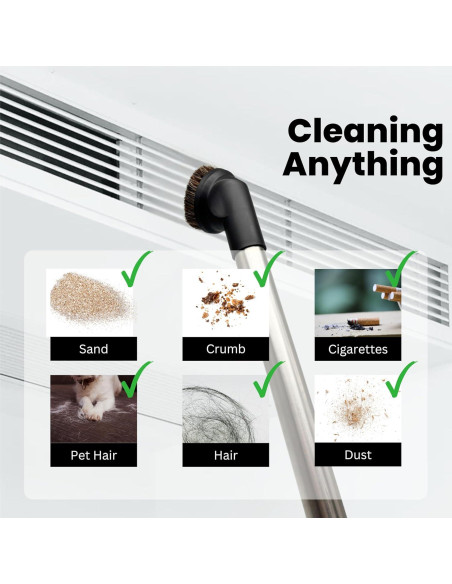 Juego de 2 Cepillos de Aspiradora GHAMADE 35mm para Shark y Miele