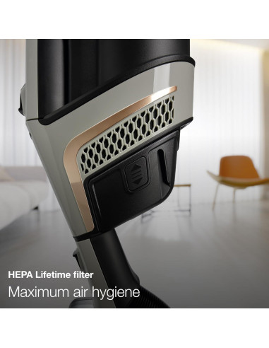 Aspiradora Inalámbrica Miele HX2 Sprinter, 120 min, Gris Cashmere