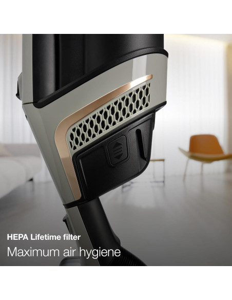 Aspiradora Inalámbrica Miele HX2 Sprinter, 120 min, Gris Cashmere