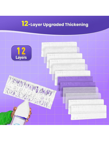 Recargas de Almohadillas Desechables Swiffer Power Mop 50 Unidades