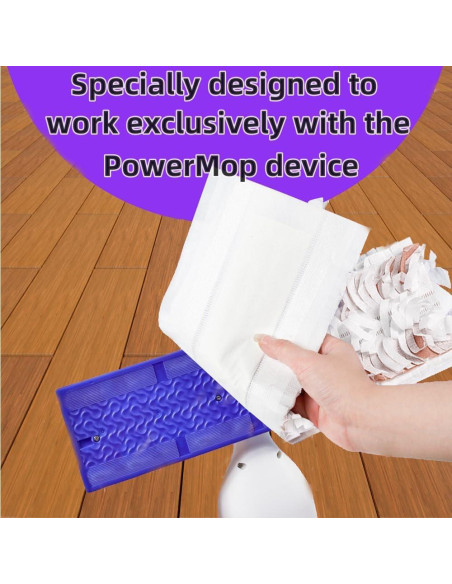 Recargas de almohadillas de limpieza PowerMop 10 unidades Multi-Superficie