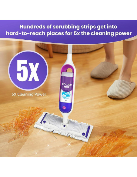 Recargas de Almohadillas Desechables Swiffer Power Mop 50 Unidades