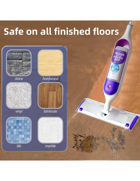 Recargas de almohadillas de limpieza PowerMop 10 unidades Multi-Superficie