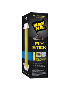Trampa de Moscas Black Flag - Paquete de 6 Unidades - Uso Interior y Exterior