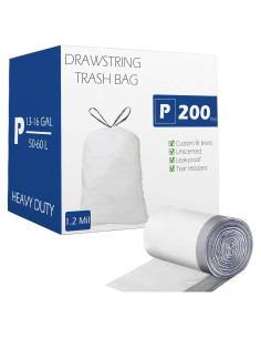 Bolsas de Basura Repaironics Código P 200 Unidades 50-60L