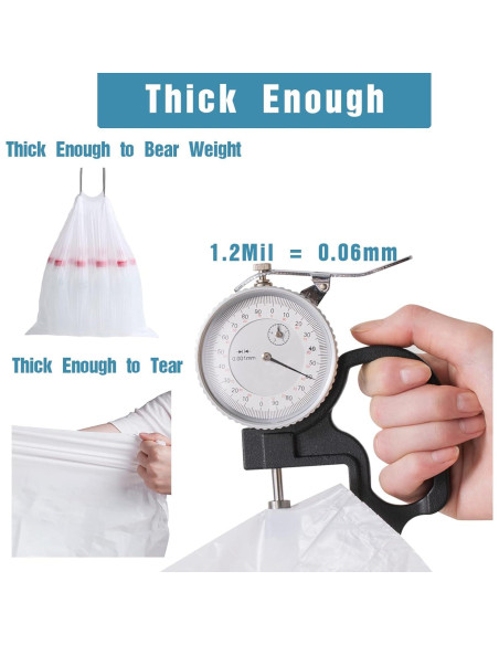 Bolsas de Basura Repaironics Código P 200 Unidades 50-60L