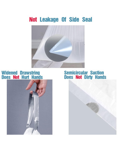 Bolsas de Basura Repaironics Código P 200 Unidades 50-60L