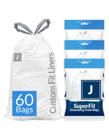 Bolsas de Basura Reli. SuperFit Código J - 60 Unidades 45L