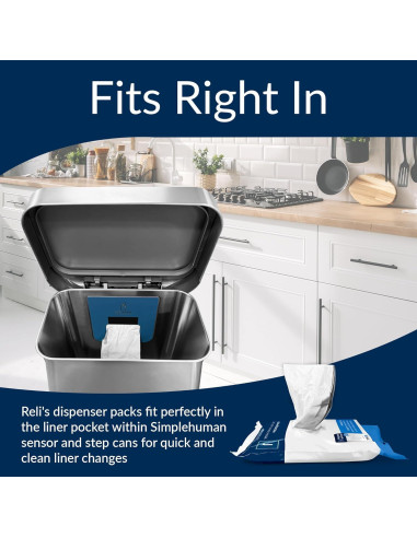 Bolsas de Basura Reli. SuperFit Código J - 60 Unidades 45L