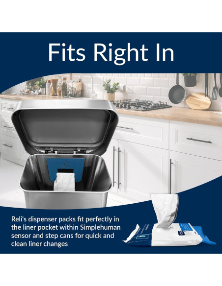 Bolsas de Basura Reli. SuperFit Código J - 60 Unidades 45L