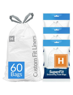 Bolsas de Basura Reli. SuperFit Código H - 60 Unidades 34.1L