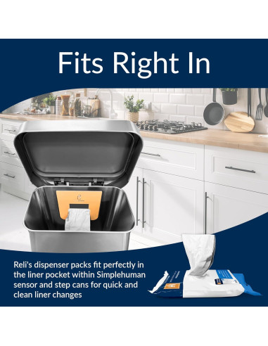 Bolsas de Basura Reli. SuperFit Código H - 60 Unidades 34.1L