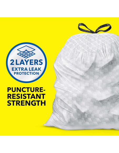 Bolsas de Basura Altas Glad ForceFlex 49.2L Aroma Gain 140 Unidades