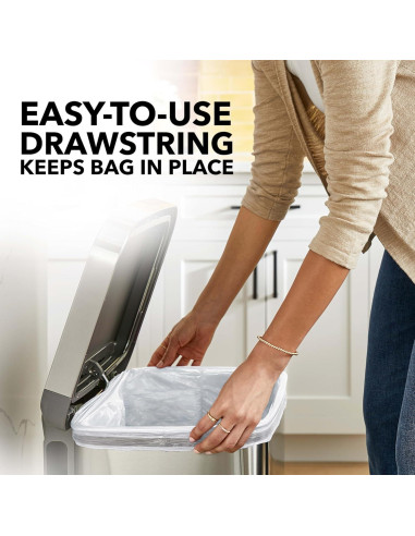 Bolsas de Basura Altas Glad ForceFlex 49.2L Aroma Gain 140 Unidades