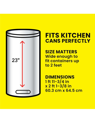 Bolsas de Basura Altas Glad ForceFlex 49.2L Aroma Gain 140 Unidades