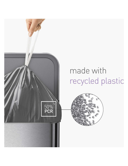 Bolsas de Basura de Cocina simplehuman 13 Galones 40 Unidades