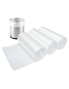 Bolsas de Basura Transparentes SOSOHOME 4.5L 150 Cuentas