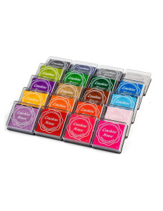 Tinta de Sello Lsushine Craft 20 Colores para Niños