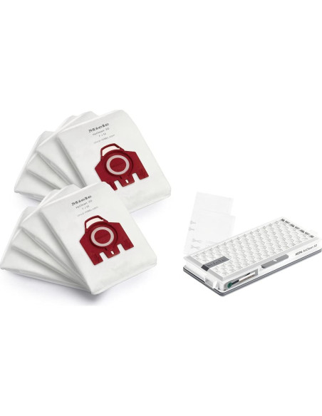 Bolsas de Aspiradora Miele FJM 8x + Filtro HEPA AirClean