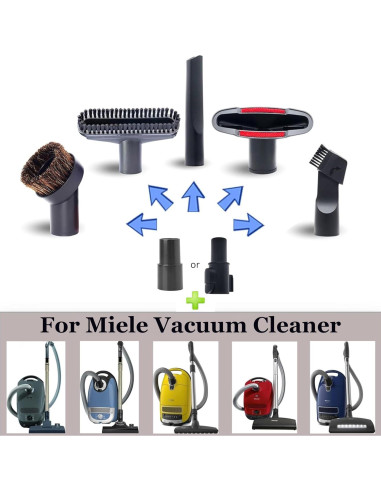 Kit de Accesorios de Aspiradora GHAMADE para Miele C1 C2 C3