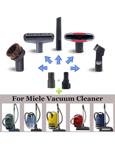 Kit de Accesorios de Aspiradora GHAMADE para Miele C1 C2 C3