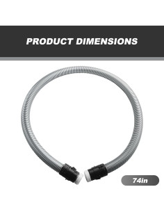 Manguera de Succión UYZO 1.69m Compatible Miele 07736191 2