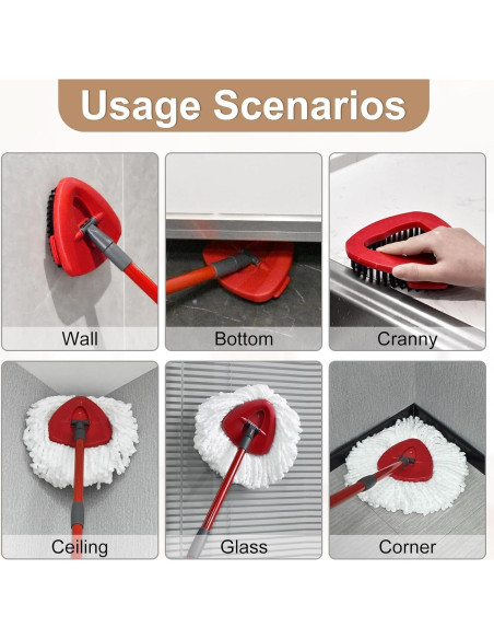 Cabezal de Repuesto O'Cedar Easy Wring - 4 Recargas + 2 Scrubber