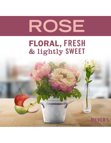 Limpiador Multiusos Mrs. Meyer's Rosa 473 ml - Paquete de 3