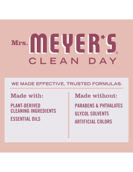Limpiador Multiusos Mrs. Meyer's Rosa 473 ml - Paquete de 3