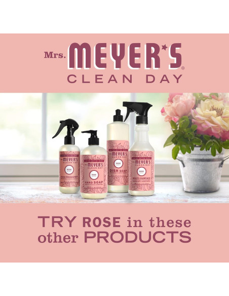 Limpiador Multiusos Mrs. Meyer's Rosa 473 ml - Paquete de 3