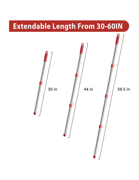 Mango de Reemplazo HiBaBy para Mop Ocedar EasyWring 76-152 cm
