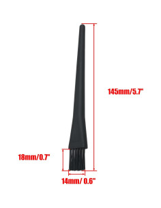 Cepillos de Limpieza Antiestáticos MEETOOT 5 Piezas Nylon 18x14mm 2
