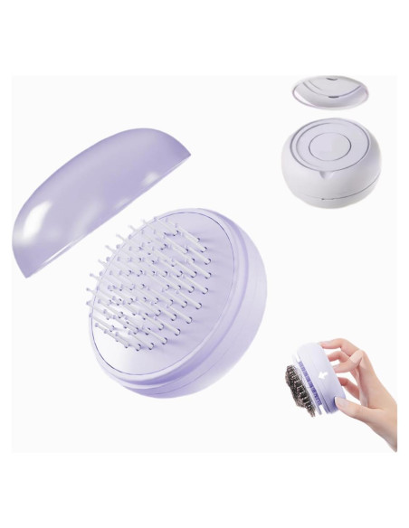 Cepillo de limpieza automática Xinqirity mini púrpura 8.41x5.49cm