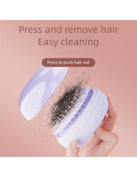 Cepillo de limpieza automática Xinqirity mini púrpura 8.41x5.49cm