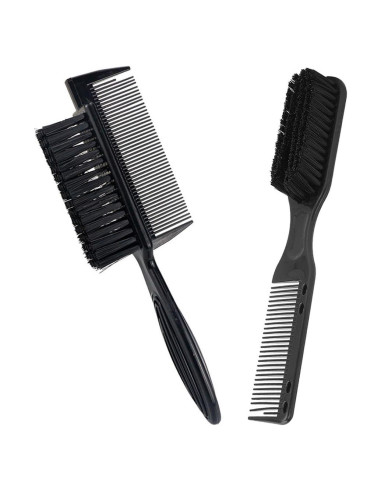 Cepillo de Peluquería 2 en 1 OULIGET Doble Cabeza Negro