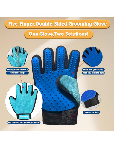 Guante de Aseo Multifuncional ButtonwoodNest 1pieza Azul