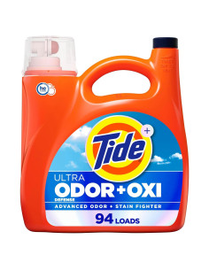 Detergente Líquido Tide Ultra OXI 3.91 L - Combate Olores y Manchas