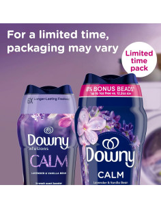Perlas Potenciadoras de Aroma Downy Infusions CALM 345 g 2