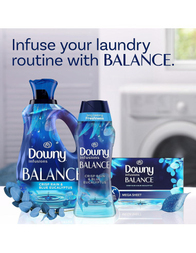 Perlas Aumentadoras de Aroma Downy Infusions BALANCE 518 g