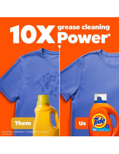 Detergente Líquido para Ropa Tide HE 2.48 L Aroma Brisa Limpia 2