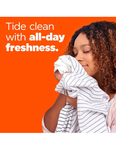 Detergente Líquido Tide Plus Freshness Febreze 2.48L HE