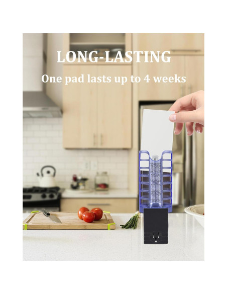 40 Recargas Tarjetas de Pegamento Dichroma para Trampa Insectos