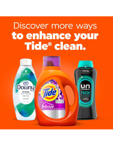 Detergente Líquido Tide Plus Freshness Febreze 2.48L HE