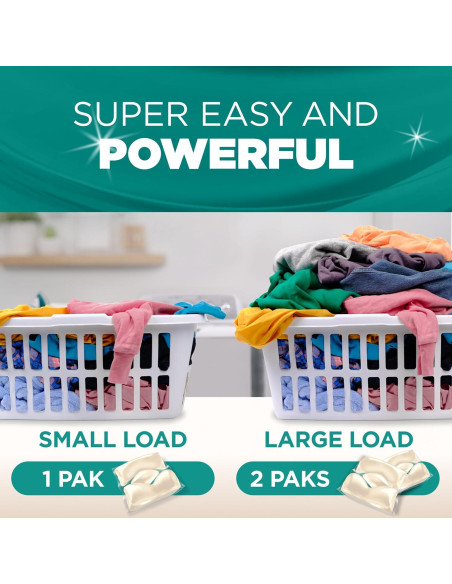 Detergente de Ropa ARM & HAMMER 44 Paks Concentrado Libre de Fragancias