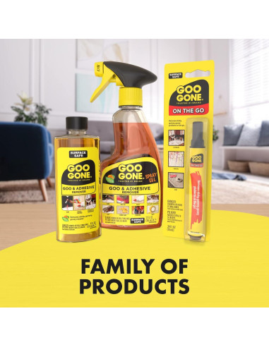 Toallitas de Limpieza Goo Gone - 24 Unidades Eliminador de Adhesivos